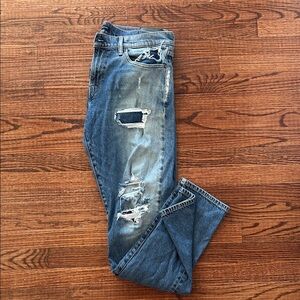 Lucky Brand Men’s Ripped Denim Jeans 34x34